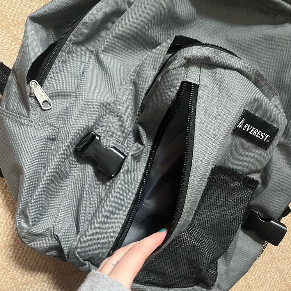 Gray Backpack - Picture 4 of 6